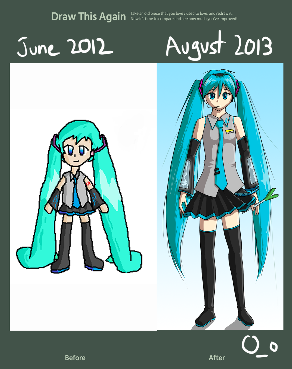 Draw Miku again