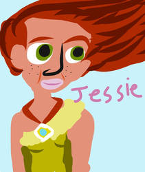 Jessie as Pocahontas