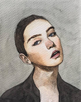 watercolor portrait