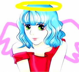 Angel :: First attempt at vector art