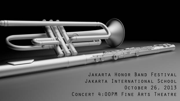 Jakarta Honor Band Festival (Poster)