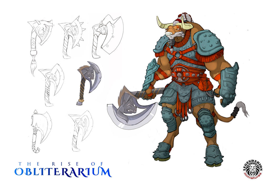 Minotaur by inkvision17 on DeviantArt