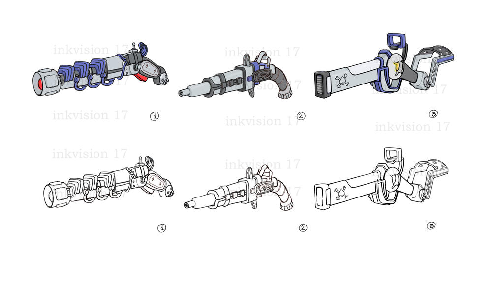 Blaster by inkvision17 on DeviantArt