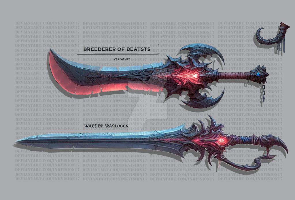 Swords by inkvision17 on DeviantArt