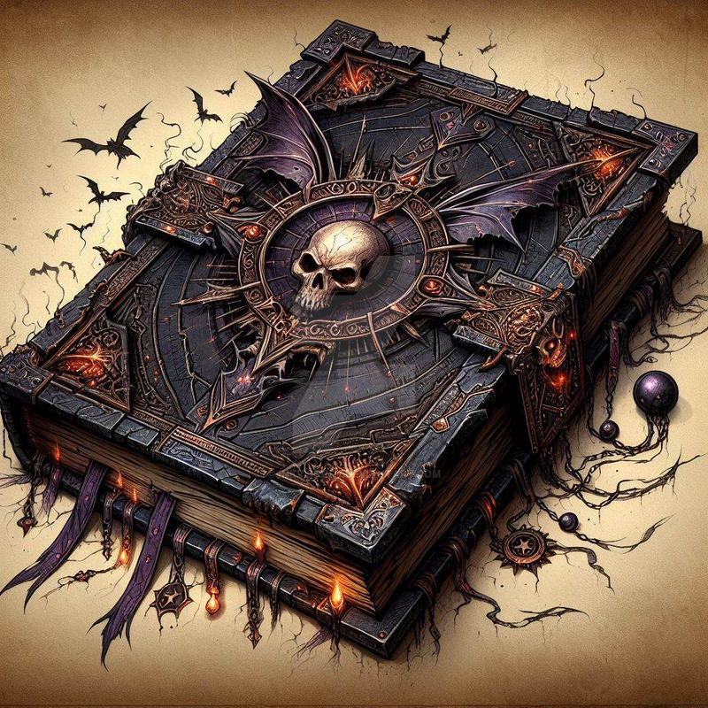spell book by inkvision17 on DeviantArt