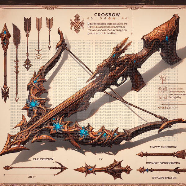 item Crossbow by inkvision17 on DeviantArt