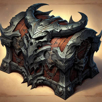 Hand Control Chest Exploding Creature Chest monster by AppleSin on DeviantArt