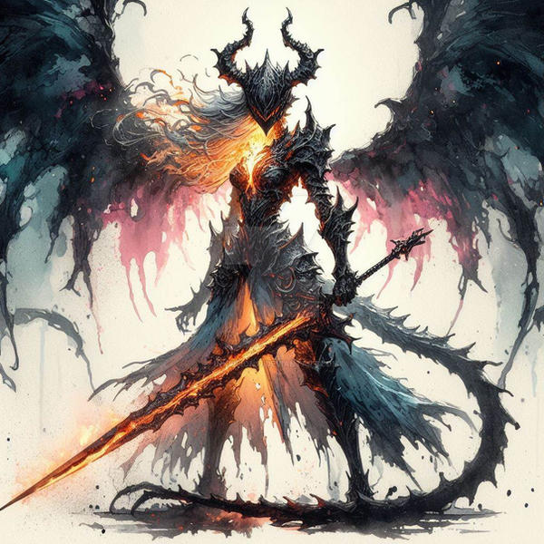 black demon by inkvision17 on DeviantArt