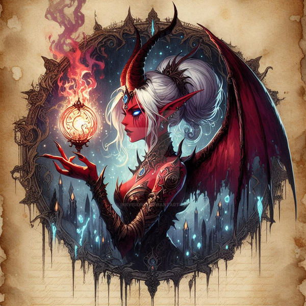 Demonic Deviantart demonic by inkvision17 on DeviantArt