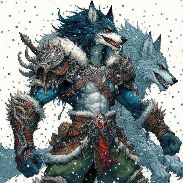 wolf by inkvision17 on DeviantArt