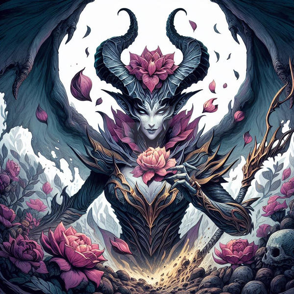 Demonic Deviantart demon by inkvision17 on DeviantArt