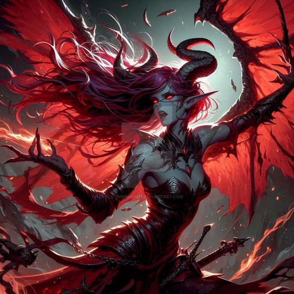 demonic by inkvision17 on DeviantArt