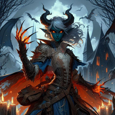 Demonic Deviantart demon by inkvision17 on DeviantArt