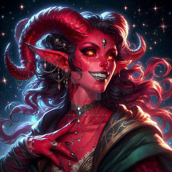 Demonic Deviantart demon by inkvision17 on DeviantArt