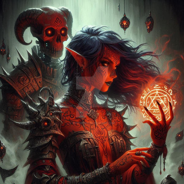 Demonic Deviantart demon by inkvision17 on DeviantArt