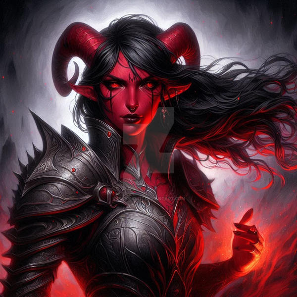 Demonic Deviantart demon by inkvision17 on DeviantArt