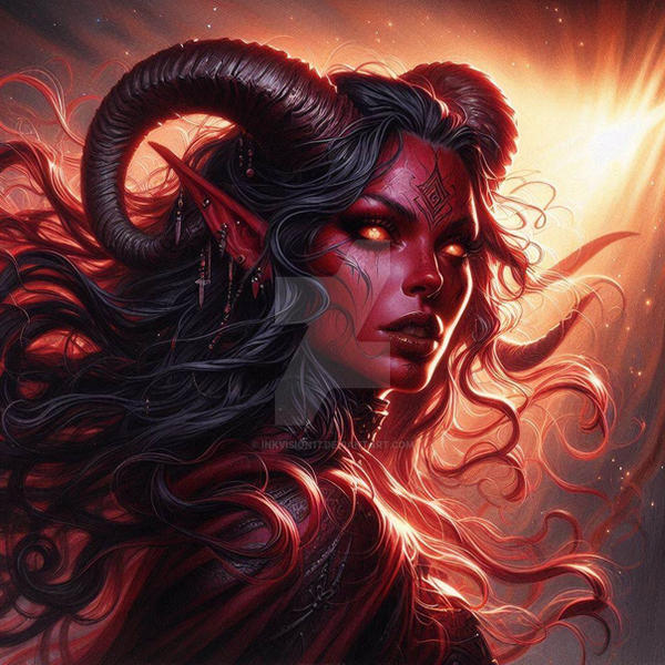 Demonic Deviantart demon by inkvision17 on DeviantArt