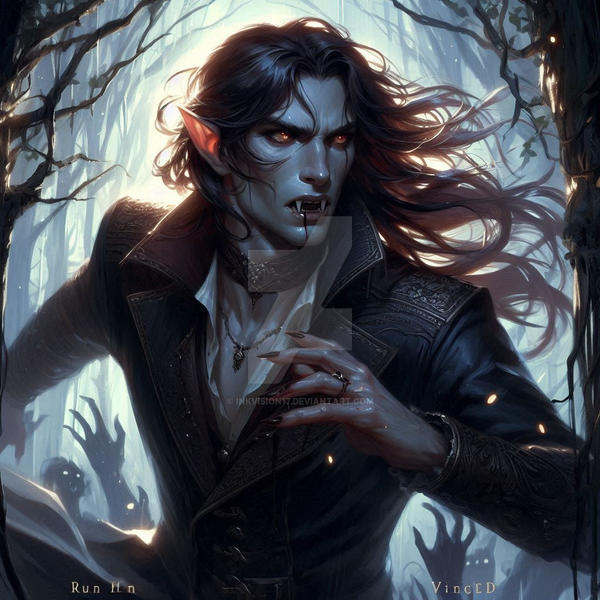 Vampire Tale Ink vampire by inkvision17 on DeviantArt