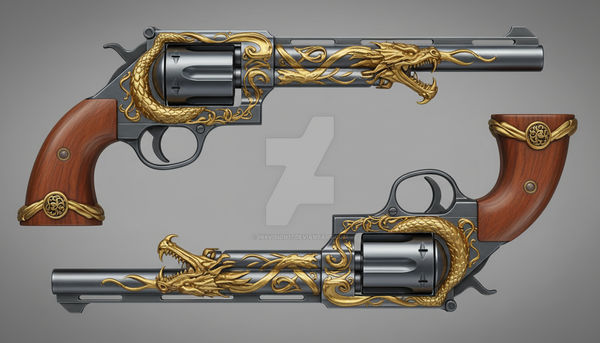 Infernal Revolver revolvers 2 by inkvision17 on DeviantArt