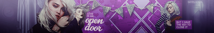 love is an open door - banner