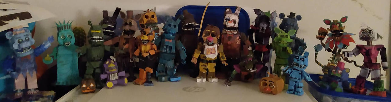My Papercraft collection that I made. by angeladesalvatore32 on DeviantArt
