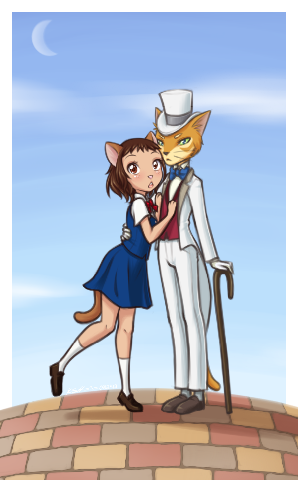 Fly Me To The Moon by Katyenka-Svetlana