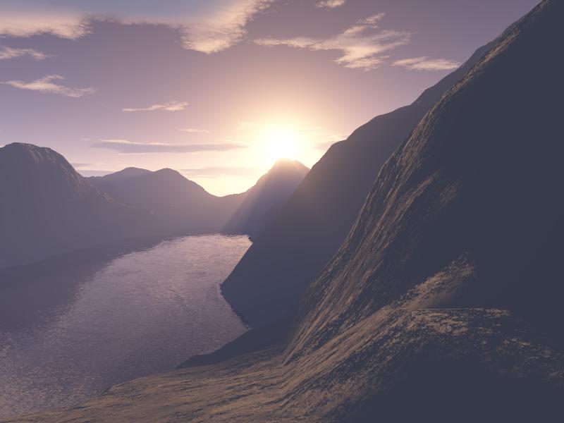 Continued Terragen Experiment