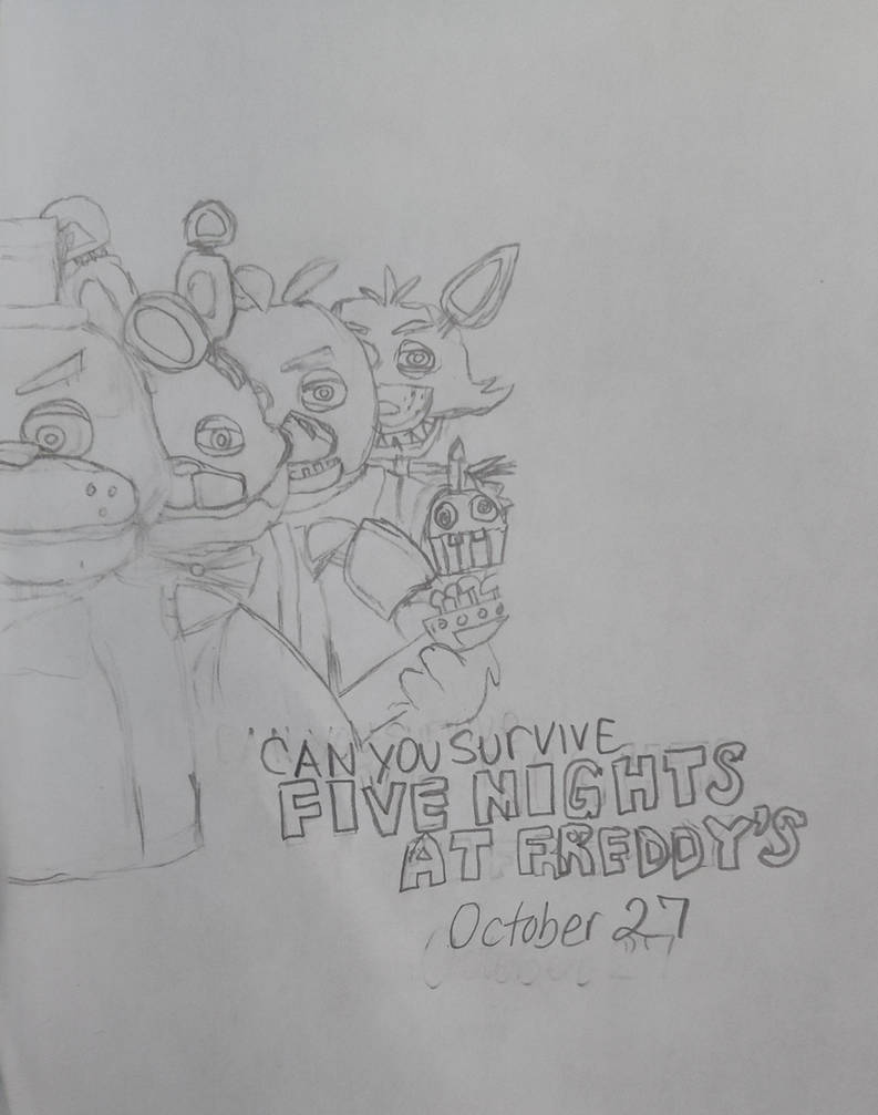 FNAF movie poster by DarknessOfRose on DeviantArt FNAF movie poster by DarknessOfRose on DeviantArt