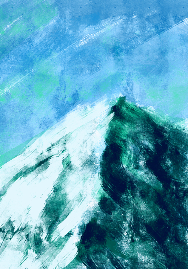 Mountain sketch