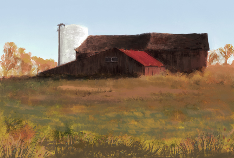 Barn speed sketch