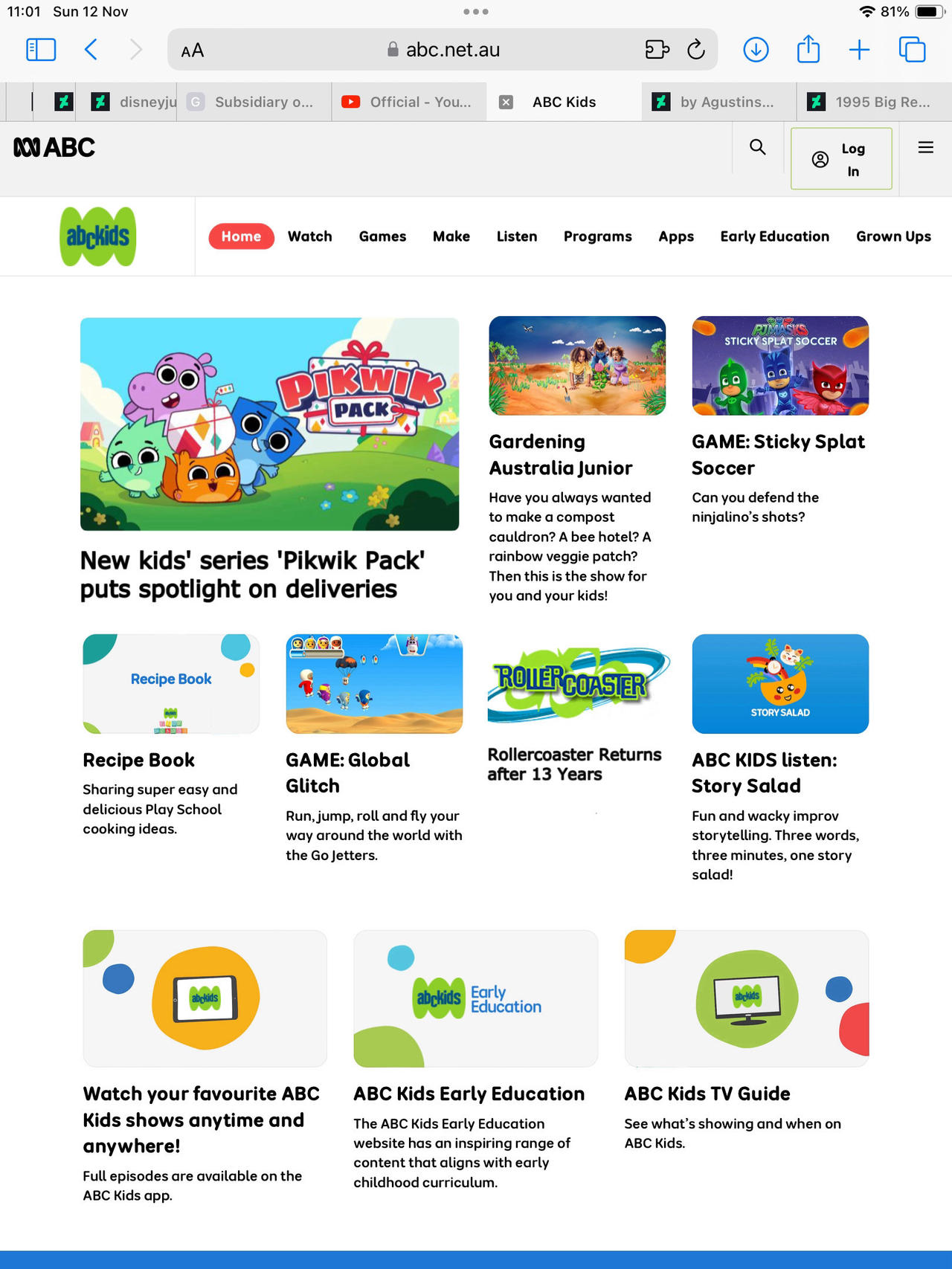 Abc Web What if: The ABC Kids Web (2023) by JohnGamble1997 on DeviantArt