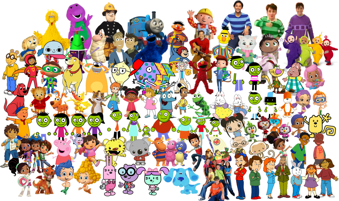 PBS Kids Characters (Paramount-PBS AU) by JohnGamble1997 on DeviantArt