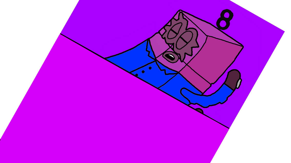 Sleep Number Blocks Numberblock 8 Sleeping in his Bed (V3) by JohnGamble1997 on DeviantArt