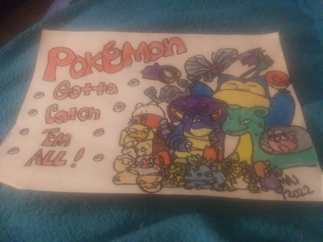Pokemon Gotta Catch Them All Drawing By Wolfangel247 On Deviantart Pokemon Gotta Catch Them All Drawing By Wolfangel247 On Deviantart