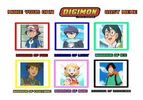 Digimon Frontier Cast Meme Pokemon