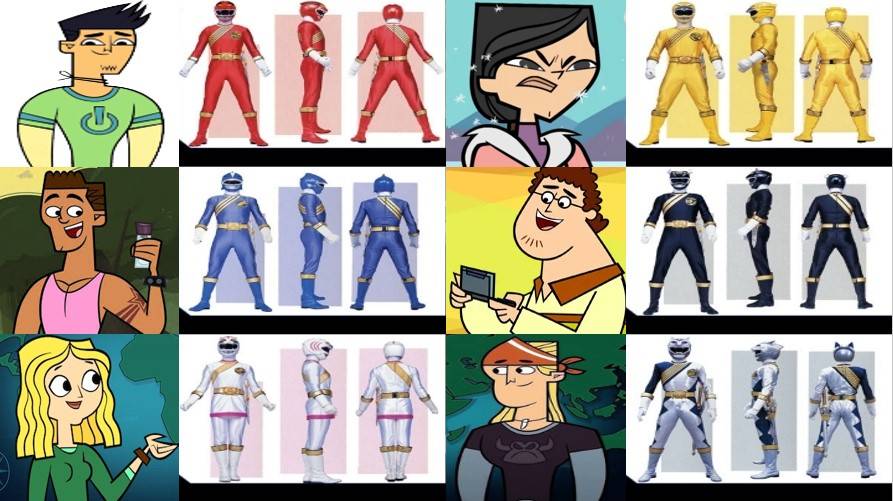 Power Rangers Wild Force Total Drama by raimundo2412 on DeviantArt