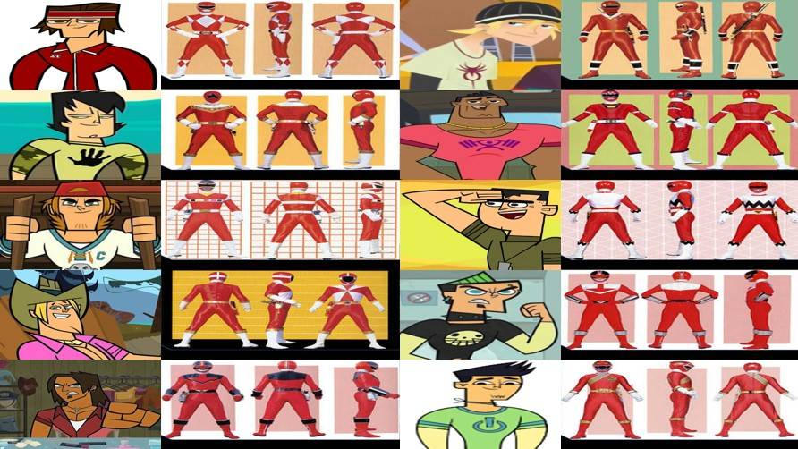 Red Forever Deviantart Red Forever Rangers Total Drama by raimundo2412 on DeviantArt