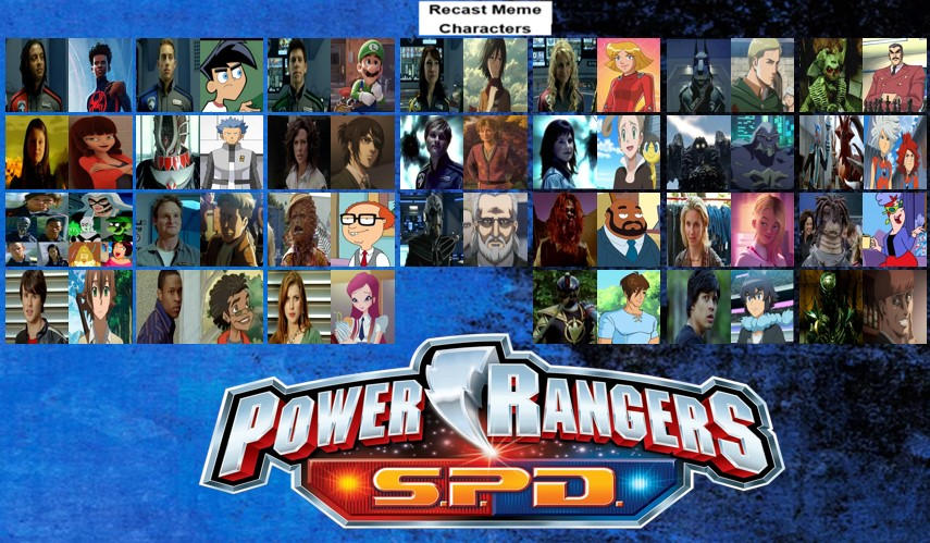 Power Rangers S.P.D. Recast Meme by raimundo2412 on DeviantArt