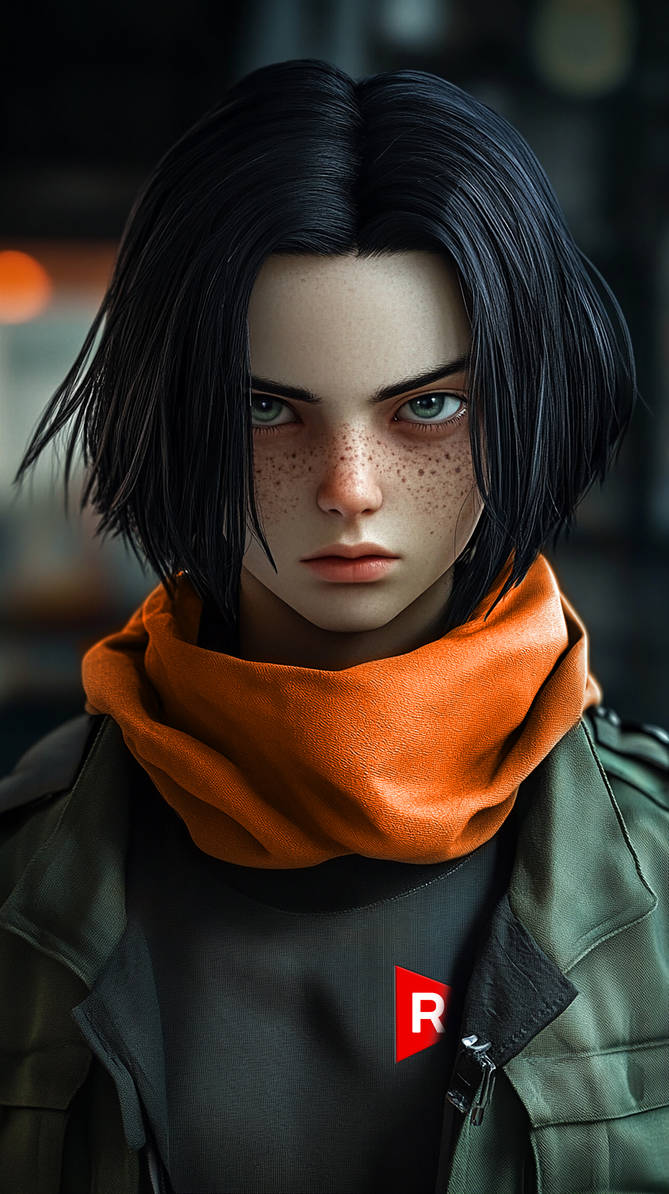 Android 17 by TheDigitalSuspect on DeviantArt