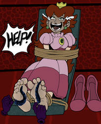 Princess Toadstool's Tickle Torture By TwoMario