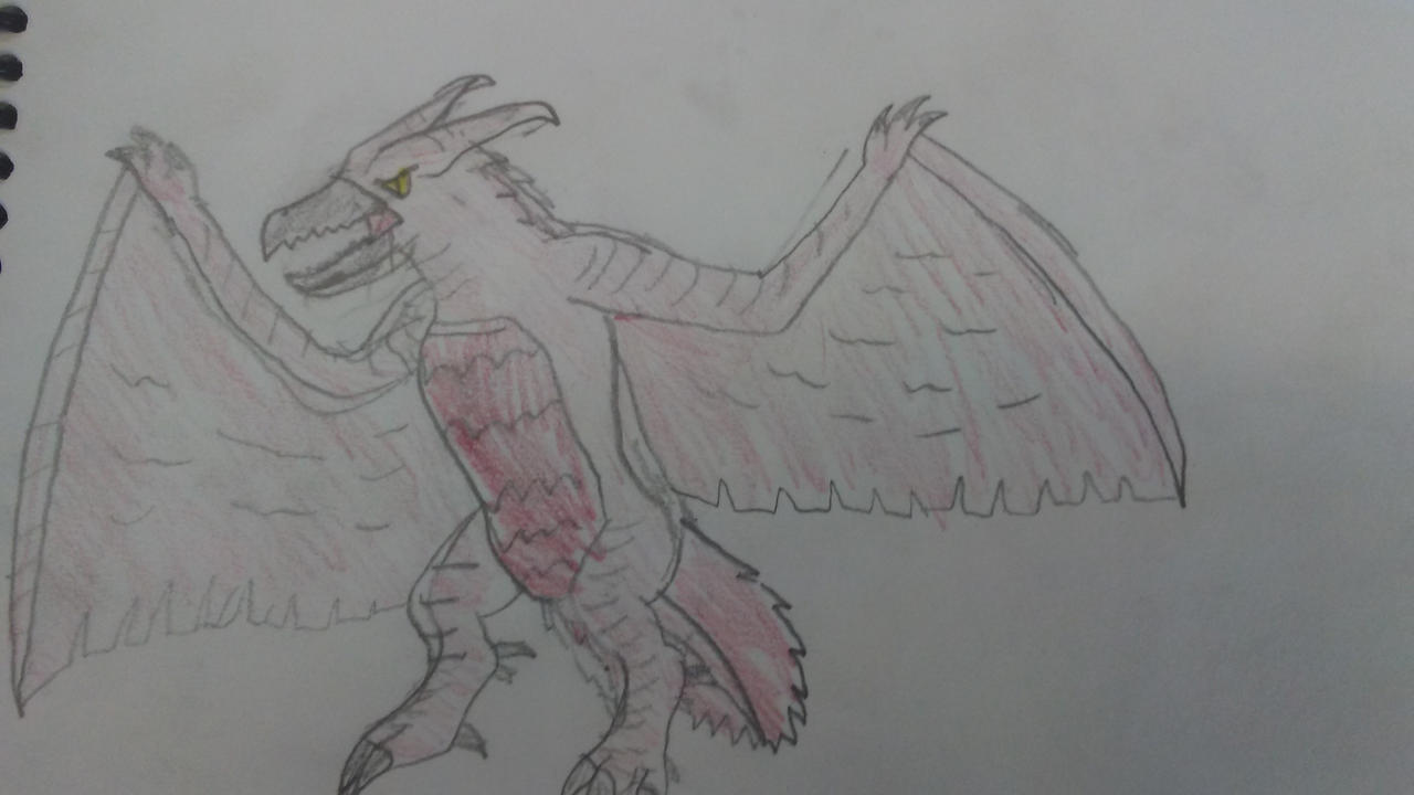 Rodan Drawimg legendary rodan drawing by kingcapricorn688 on DeviantArt