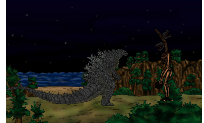 Featured image of post Godzilla Vs Siren Head Gif
