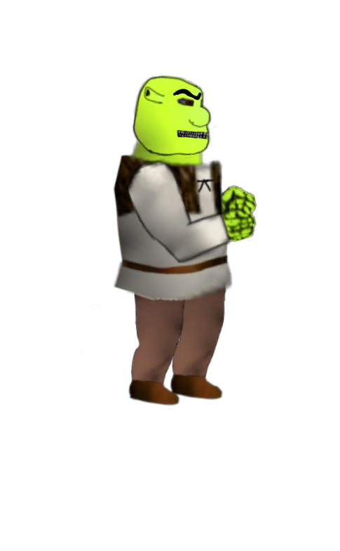 early shrek (transparent) by kingcapricorn688 on DeviantArt