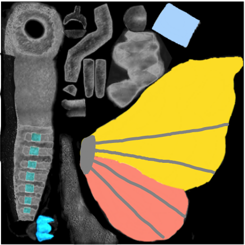 mecha mothra texture by kingcapricorn688 on DeviantArt