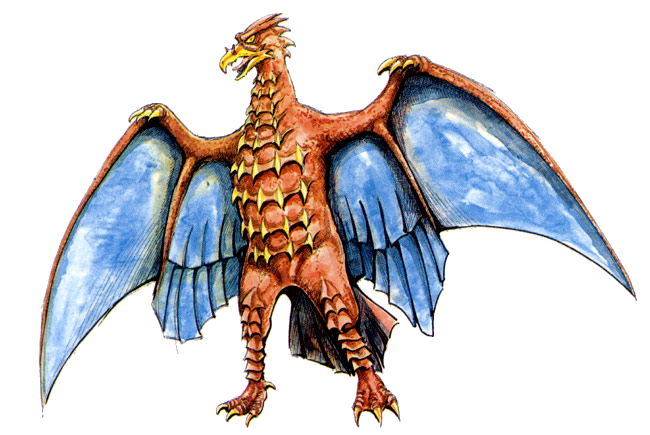 1993 rodan (concept art) transparent by kingcapricorn688 on DeviantArt