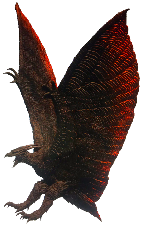 Legendary female Rodan (Transparent) by kingcapricorn688 on DeviantArt