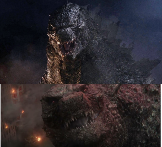 godzilla sees dagon by kingcapricorn688 on DeviantArt