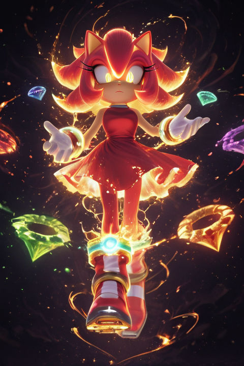 Super Amy Rose by Rage-Tantrumbull on DeviantArt