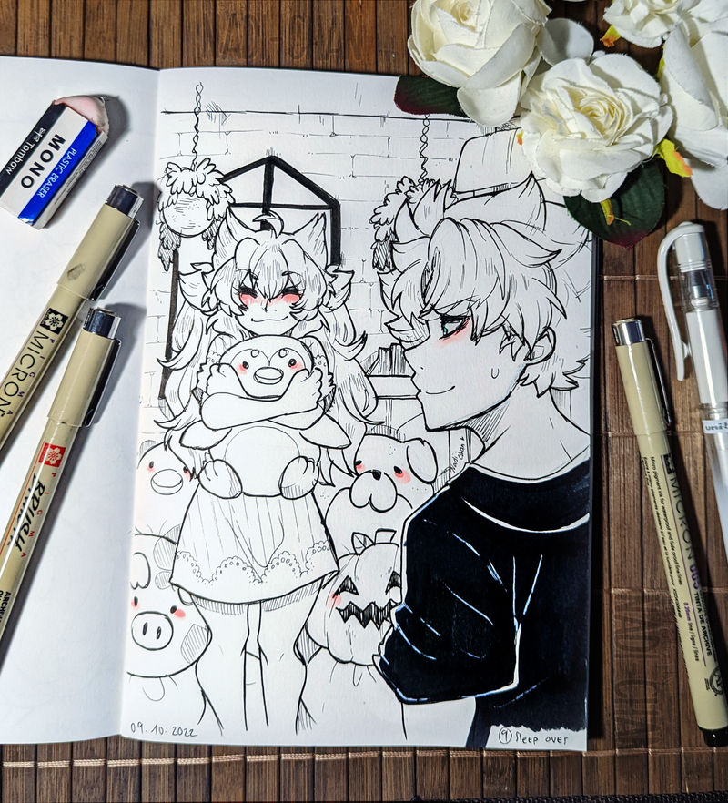 Alitia Ink Ink-October 2022 - Jaden x Alicia - Day 9 by Nadi-Chan on DeviantArt