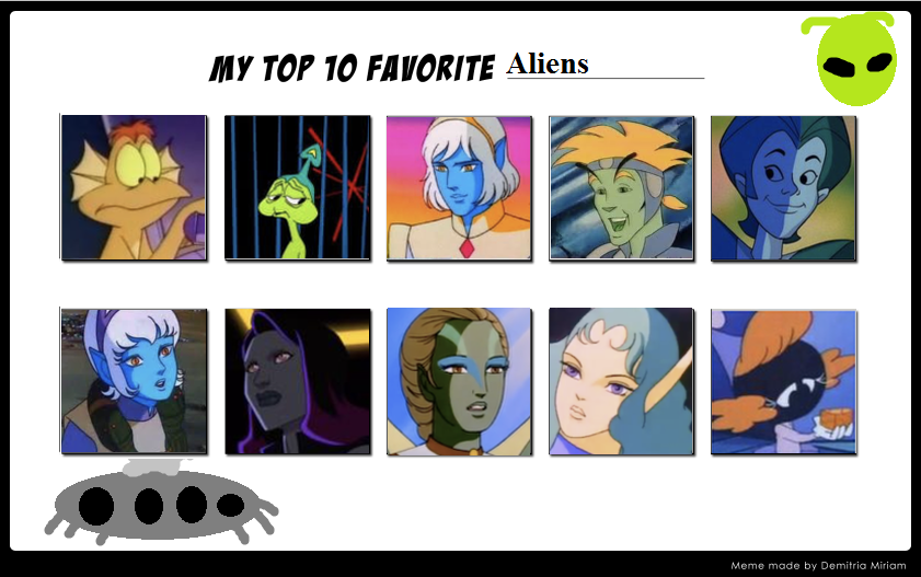 My Top 10 Favorite Aliens